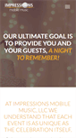 Mobile Screenshot of impressionsmobilemusic.com